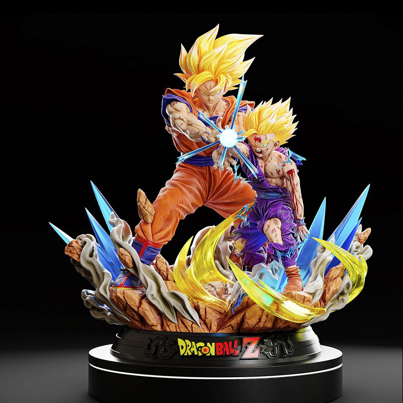 DIORAMA GOKU GOHAN STL