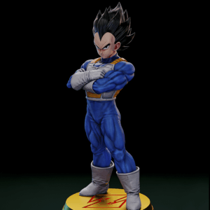 Vegeta pose STL