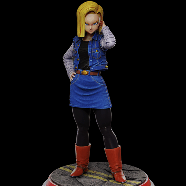 Android 18 Removable Android 18 STL – Top STL 3D