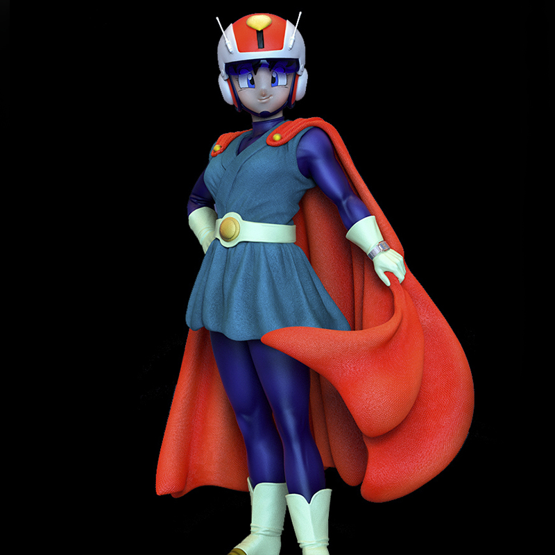 Videl Gran Saiyaman STL