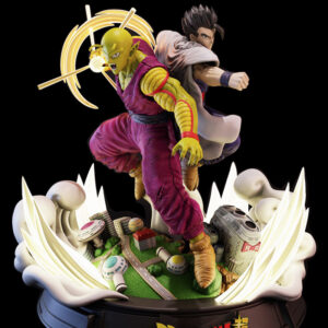 Piccolo and Mystic Gohan Diorama STL