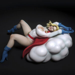 Power Girl + NSFW STL