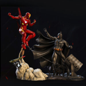 Batman vs Iron-Man STL