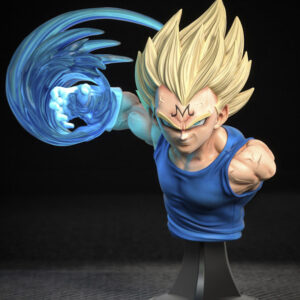 Majin Vegeta Busto STL