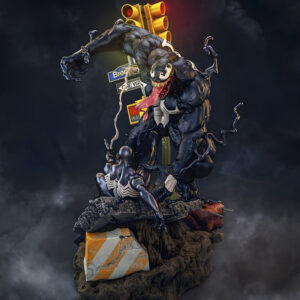 Venom vs Spiderman STL