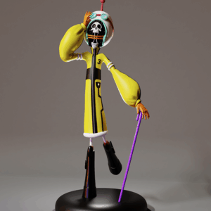 Modelo 3D STL de Brook – Figura de One Piece para impresión 3D en resina