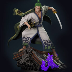 Roronoa Zoro diorama STL