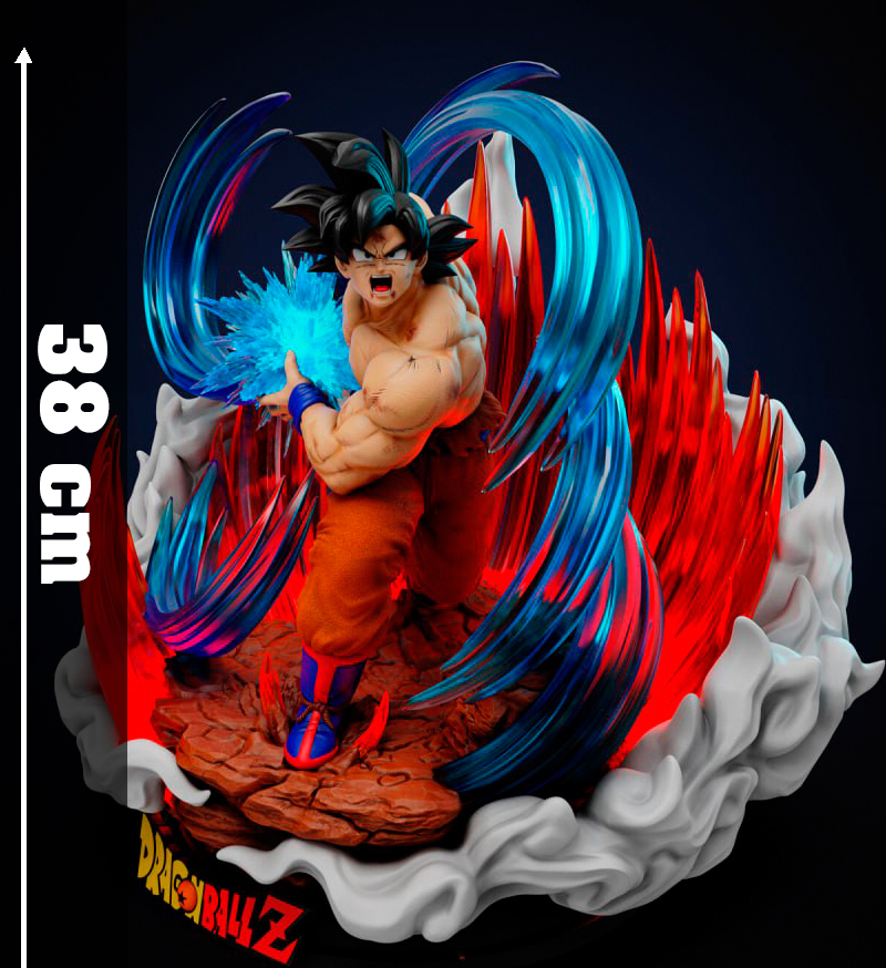 Goku Kaioken STL - Imagen 2