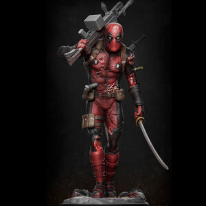 Deadpool pose STL