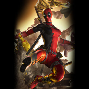 Lady Deadpool STL
