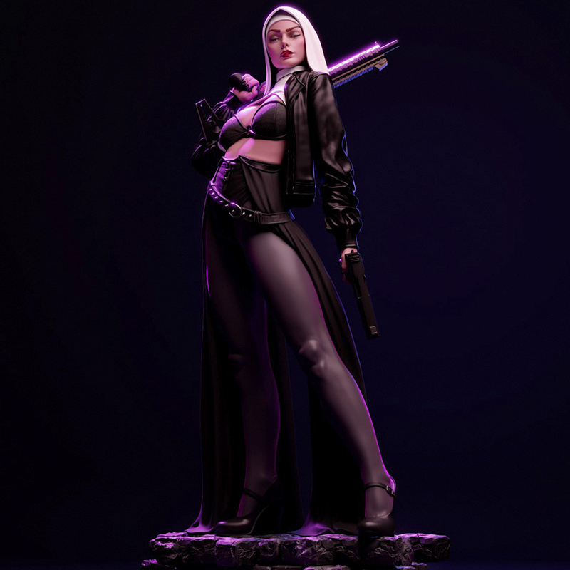 Gun Nuns STL