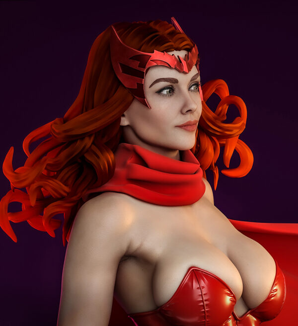 Scarlet Witch STL - Imagen 2