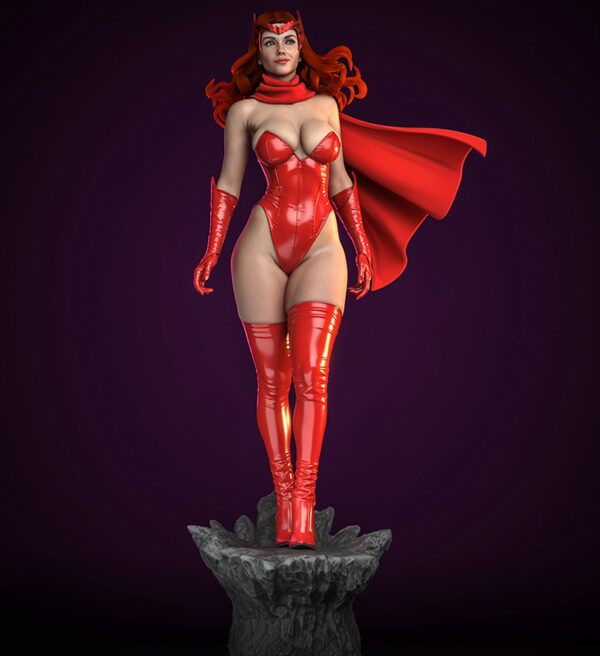 Scarlet Witch STL - Imagen 3