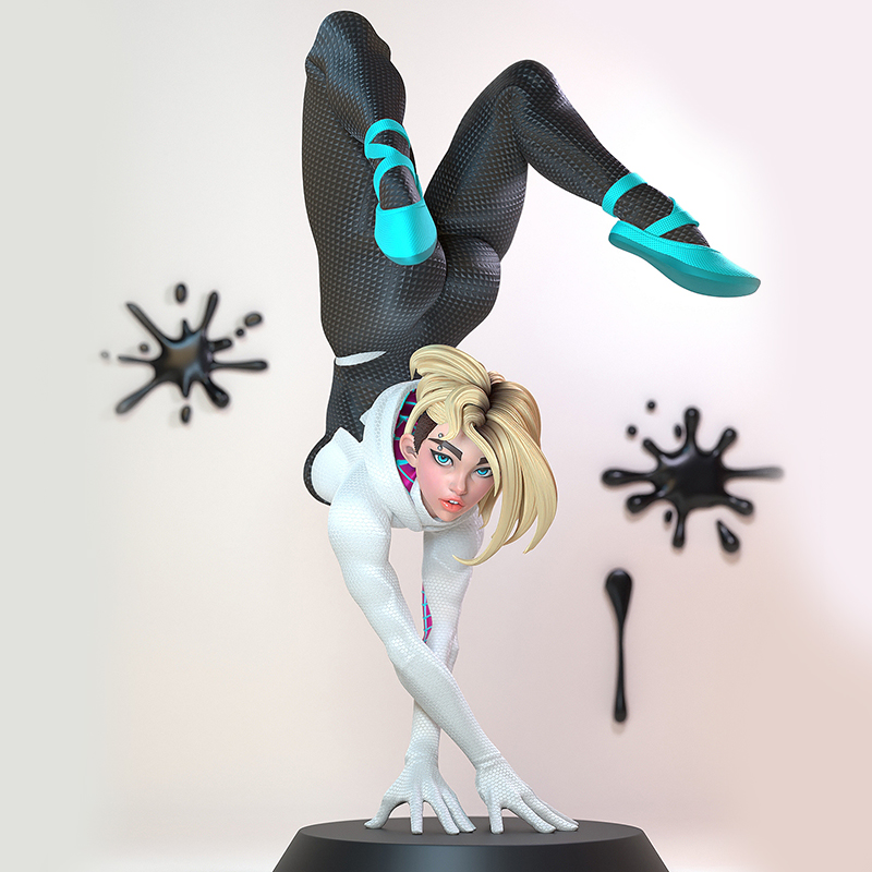 Spider Gwen STL