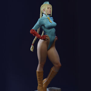 Cammy + SFW STL 3D Print