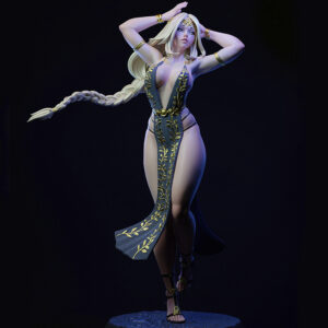 Marika + SFW STL 3D Print