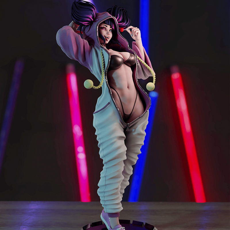 Juri Pajamas + NSFW STL 3D Print