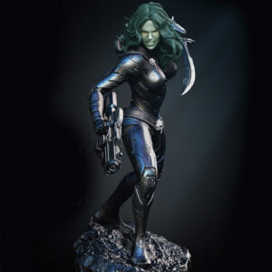 Gamora STL Print 3D