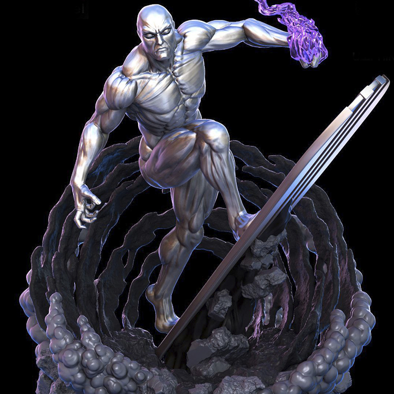 Silver Surfer STL Print 3D