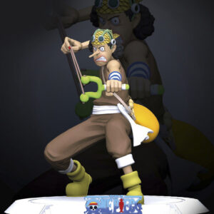 Modelo 3D STL de Usopp – Figura de One Piece para impresión 3D en resina