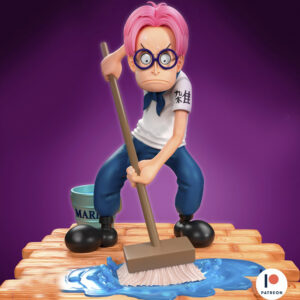 Modelo 3D STL de Koby – Figura de One Piece para impresión 3D en resina