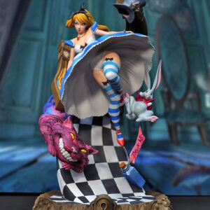 Alicia en el pais de las maravillas STL