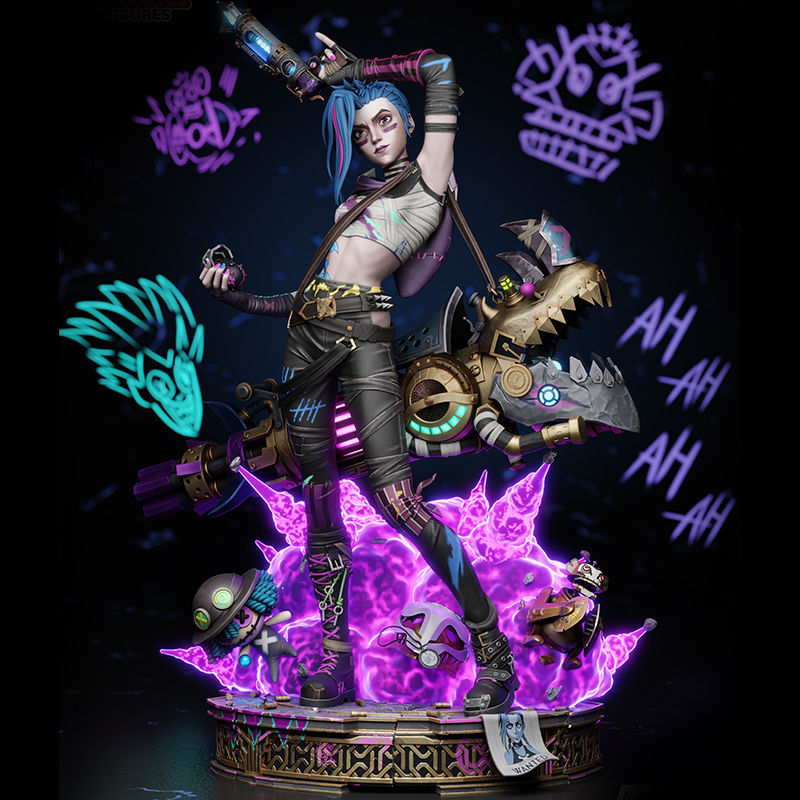 Jinx STL Model 3D