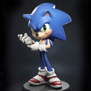 Sonic STL Model 3D