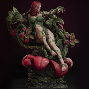 Poison Ivy STL 3D Print