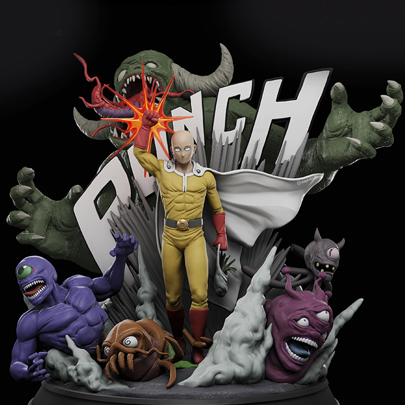 Saitama Monsters OPM STL