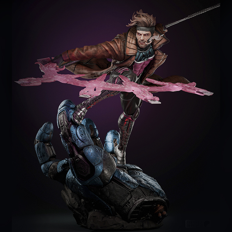 Gambit STL Print 3D