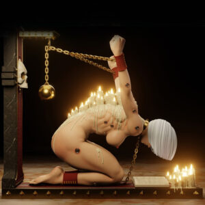 Heretic Girl 40k STL