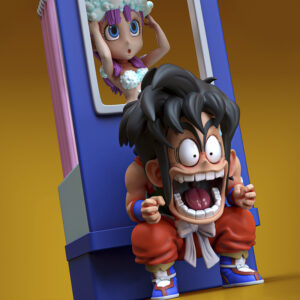 Yamcha y Bulma STL