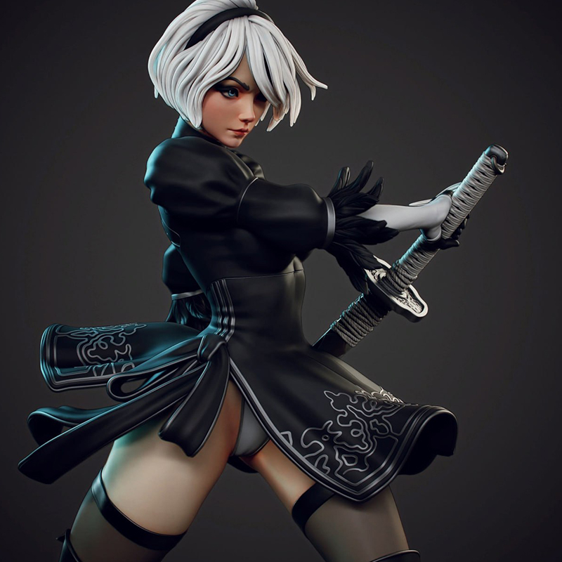 Nier 2b STL - Imagen 3