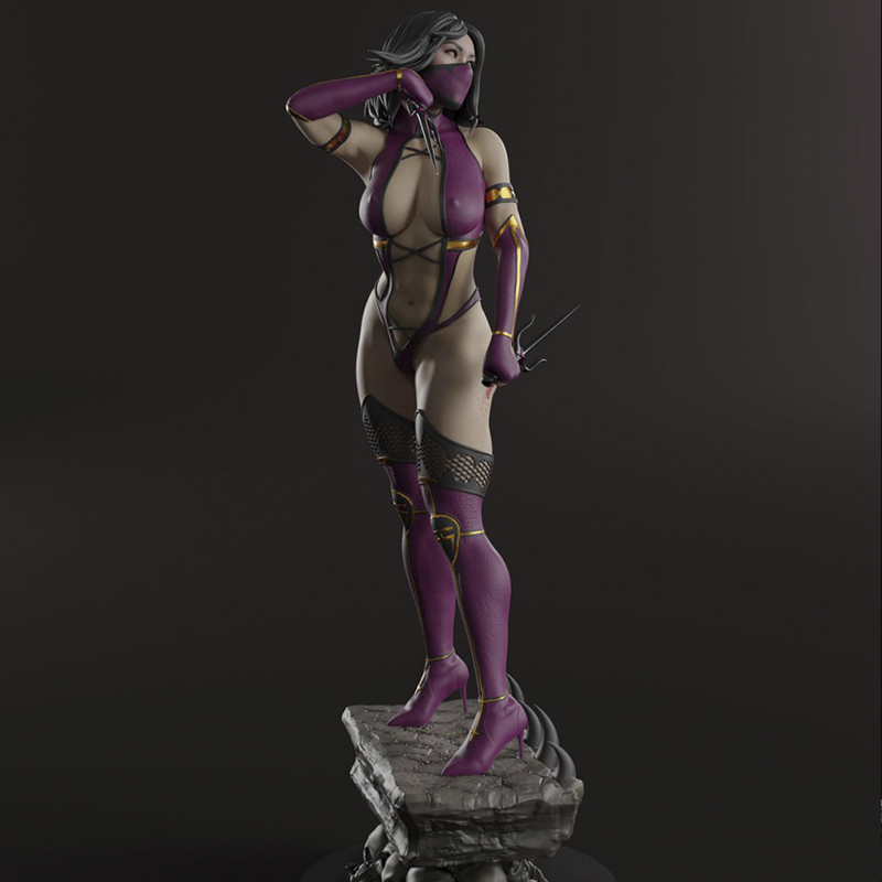 Mileena + NSFW STL