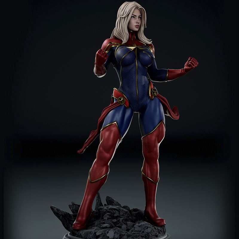 Captain Marvel STL
