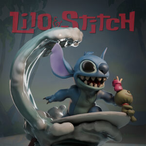 Stitch Diorama STL