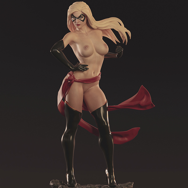 Ms Marvel + NSFW STL - Imagen 5