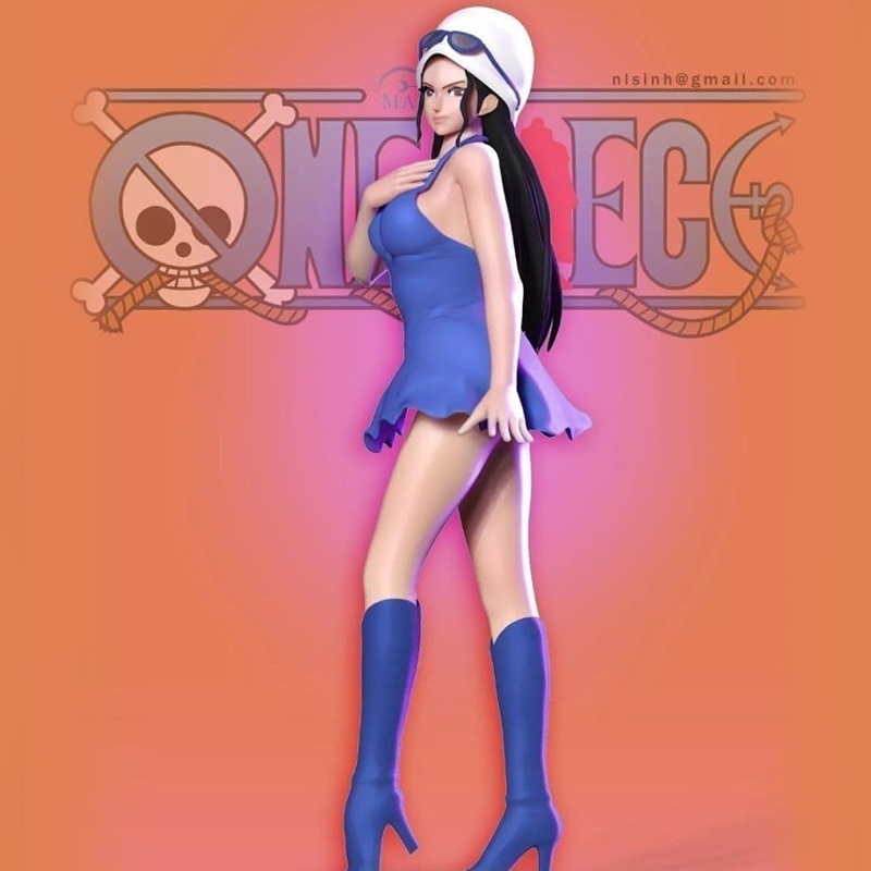 Nico Robin Figura de One Piece para impresión 3D