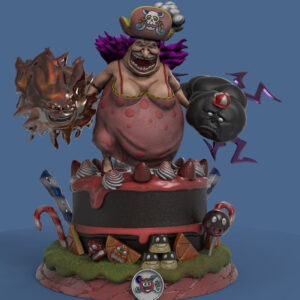 Big Mom Figura de One Piece para impresión 3D