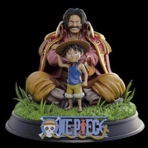 Gol D Roger and Kid Luffy Figura para impresión 3D
