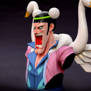 Bentham Figura de One Piece para impresión 3D