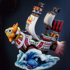 Thousand_Sunny Figura de One Piece para impresión 3D