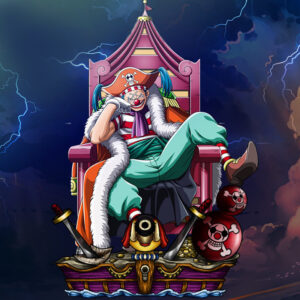 Buggy Figura de One Piece para impresión 3D